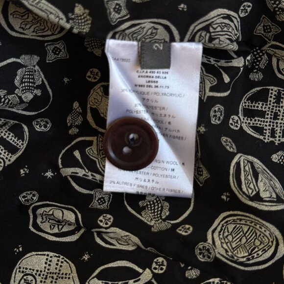 Cotélac Womens Tweed Jacket Plaid Wool Size US 8 Boxy Mixed Media‎ Office Siren - Picture 12 of 14